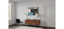 Tableau abstrait vert