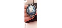 Broche camé 