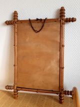 Miroir bambou vers 1930 