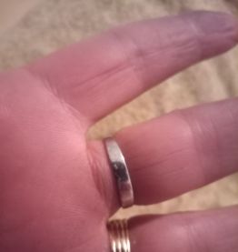 bague argent massif 