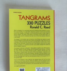 Tangrams 330 puzzles. Ronald c. Read  Editions Dover USA
