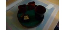 Plateau de jeu de poker d'as