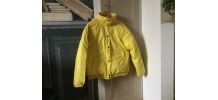 Blouson vintage coton et duvet 