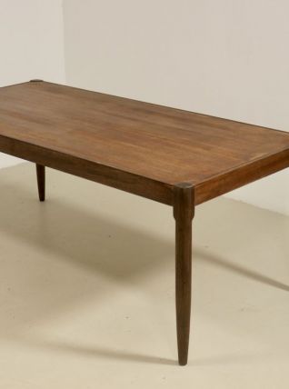 Table basse scandinave en teck année 60 : Ref : Rosy