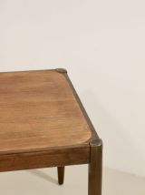 Table basse scandinave en teck année 60 : Ref : Rosy