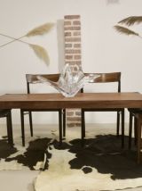 Table basse scandinave en teck année 60 : Ref : Rosy