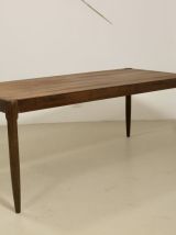 Table basse scandinave en teck année 60 : Ref : Rosy
