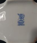 jolie paire de bougeoir En Porcelaine Hongroise