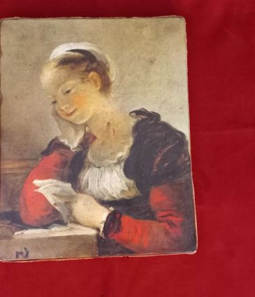 Jean Honoré Fragonnard  " LA LETTRE  " 