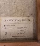 Jean Honoré Fragonnard  " LA LETTRE  " 