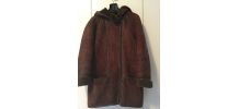 Veste 3/4 Peau Lainee/Mouton retourné 
