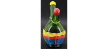 Ancien huilier vinaigrier scoubidou 