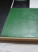 Art abstrait vert