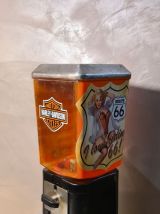 distributeur brabo  fonte d alu et acrylique  ancien  bonbon