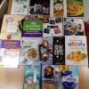 lot de livres de cuisine - recettes