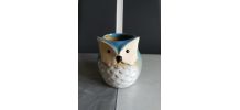 Petit Pot 'chouette en céramique' 