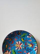Plat creux en Emaux de Longwy