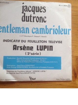 Disque J. Dutronc Gentleman cambrioleur