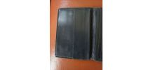 Porte feuille en lézard noir vintage 1960