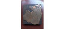 Ancienne plaque de cuivre gravure  XIX -ème