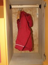 Commode avec table à langer en pin massif