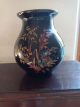 Vase signé et numéroté de la manufacture St Clément.