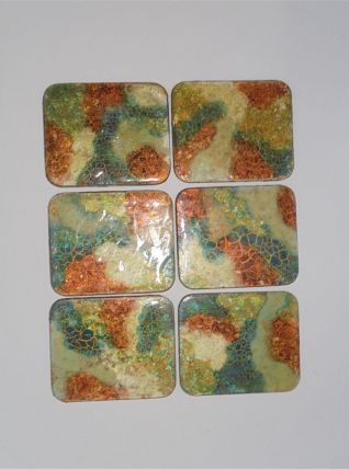 Lot de 6 sous-verre 