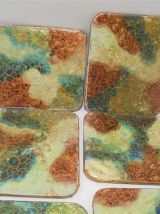 Lot de 6 sous-verre 