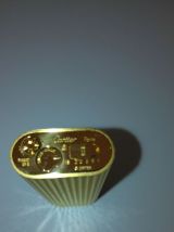 Briquet Must de Cartier plaqué Or
