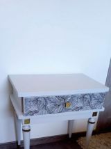 Chevet vintage relooké