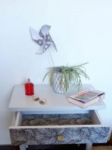 Chevet vintage relooké