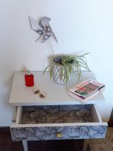 Chevet vintage relooké