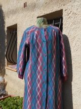 DAMART ROBE DE CHAMBRE T 38-40-42 THERMOLACTHYL