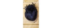 Chapeau bleu "pin up" 