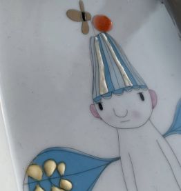 Vide-poches en porcelaine