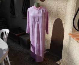 DAMART CHEMISE DE NUIT ROSE T 38-40-42 THERMOLACTYL