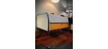 RARE! USA Vintage 1960's Meuble Desserte Bureau Kazooflex 