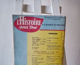 L'histoire de France n°3 juillet 1960