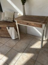 Magnifique petit bureau ou table vintage 