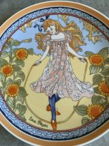 Assiette décorée Villeroy et Boch 