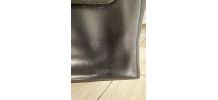 Sac femme cuir noir vintage