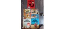 Lot de 5 BD Tintin Série B 