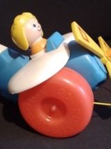 Deux jouets à tirer "Fisher Price"