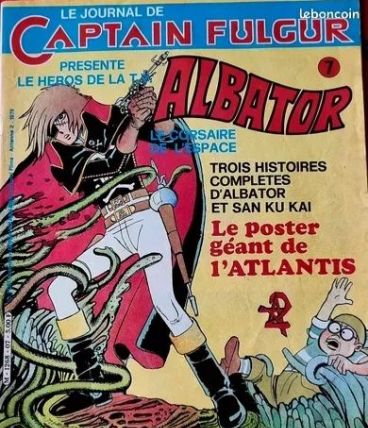Magazine des années 80 sur Albator