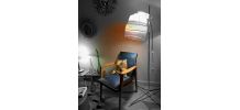 Lampe Casque sèche cheveux Vintage 1970's CALOR