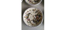 6 assiettes à dessert GIEN 