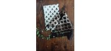 Foulard cravate ou cheveux Vintage 1971's J.S Germain Paris