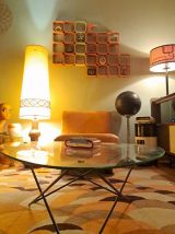 Vintage 70 Lampe de sol Céramique Fat Lava DUO 143cm