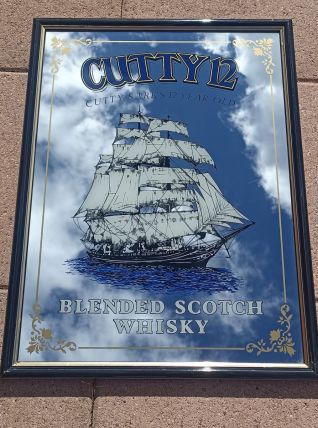 Miroir publicitaire CUTTY 12