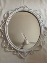 Miroir bambou vintage 